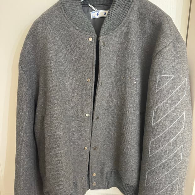 오프화이트 블루종 XL