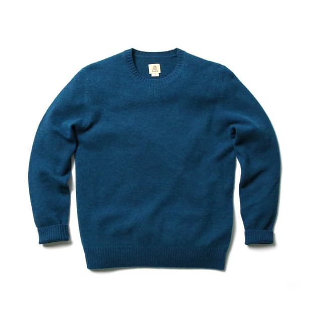 바스통 305 캐시미어 니트 에메랄드 색상