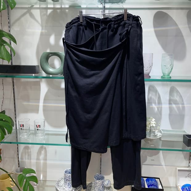 요지야마모토 GROUND Y rap pants