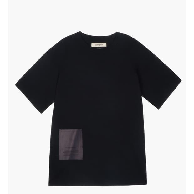 지용킴 선블리치드 패치 티셔츠