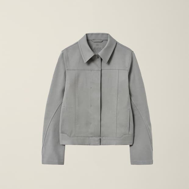 ÉÉ WOMENS SPANDEX JACKET SLATE GREY (S)