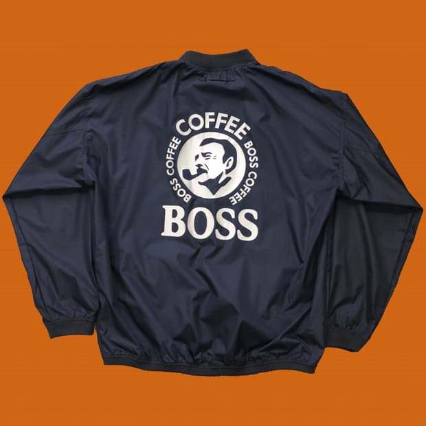 보스 커피 바람막이 자켓