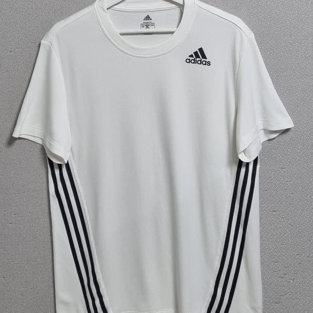 XXL ) 아디다스 화이트 기능성 반팔티