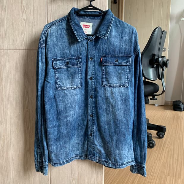 리바이스 여성 데님셔츠 