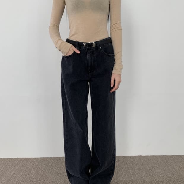 모흐 mohhe 흑청 데이즈 데님