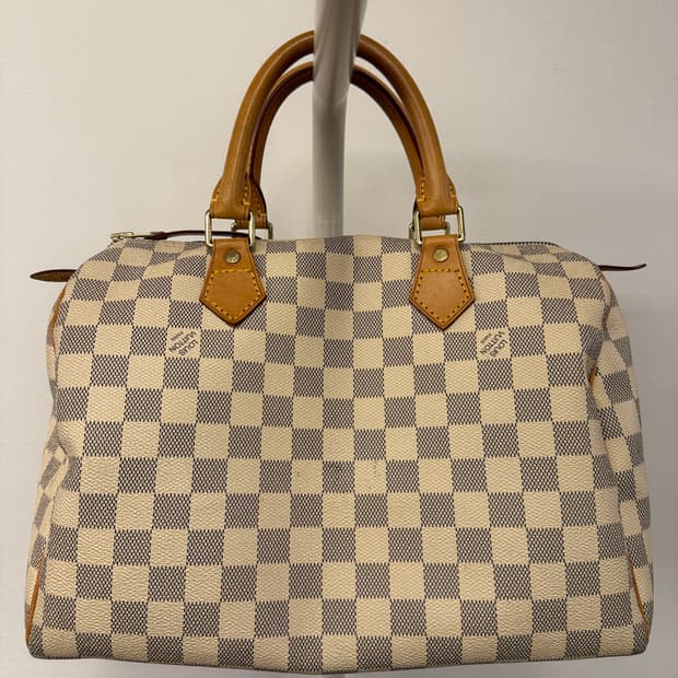 루이비통 정품 다미에 아주르 스피디 30