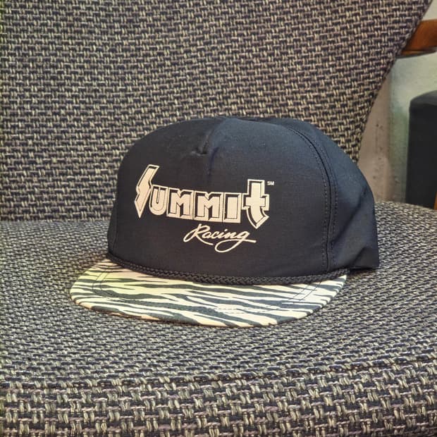 SUMMIT RACING 블랙 볼캡 모자