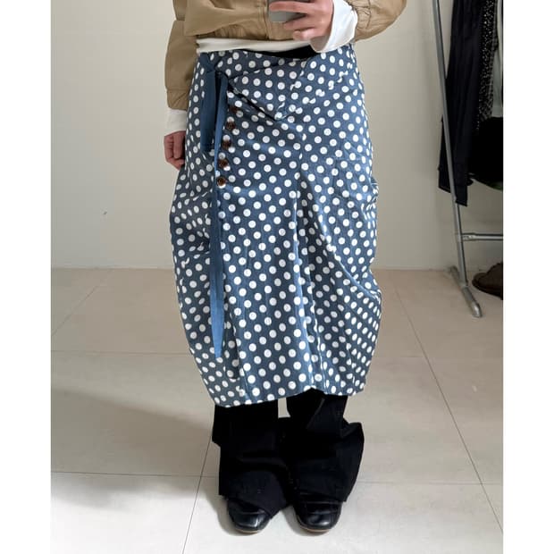 Somari 도트 스커트