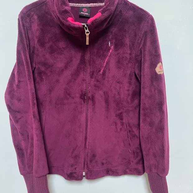 와일드 로즈 여성 플리스 자켓 퍼플