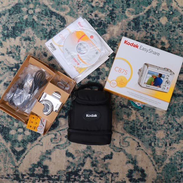 Kodak 코닥 이지쉐어 뉴진스디카 C875 풀박스 새상품