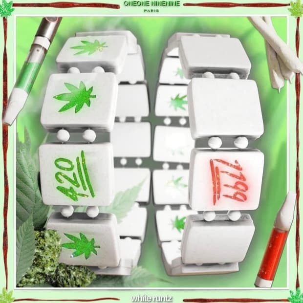 bazo 1199 카나비스 420 bracelet 새상품
