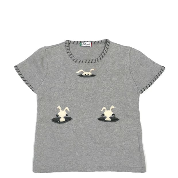 vintage rabbit knit