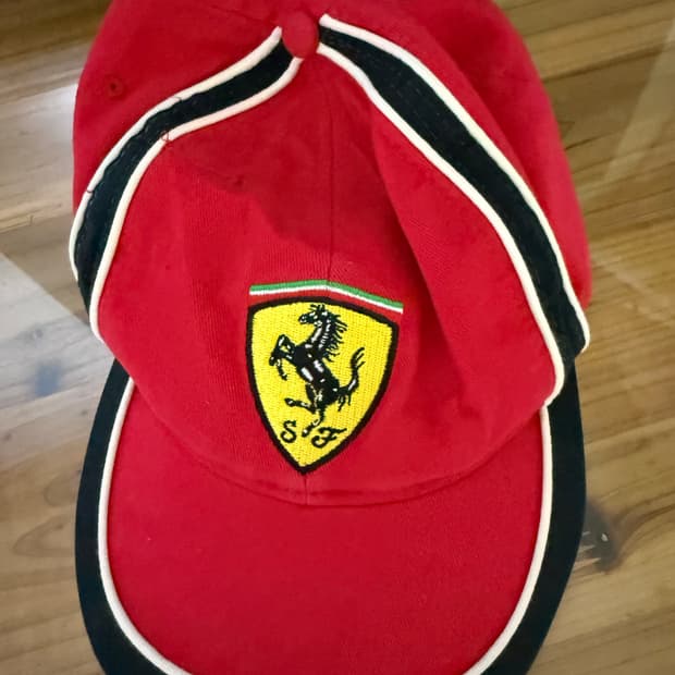 F1 페라리 빈티지 캡모자