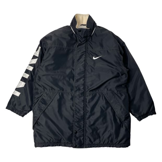 [택포] 나이키 누빔 패딩 빅로고 105