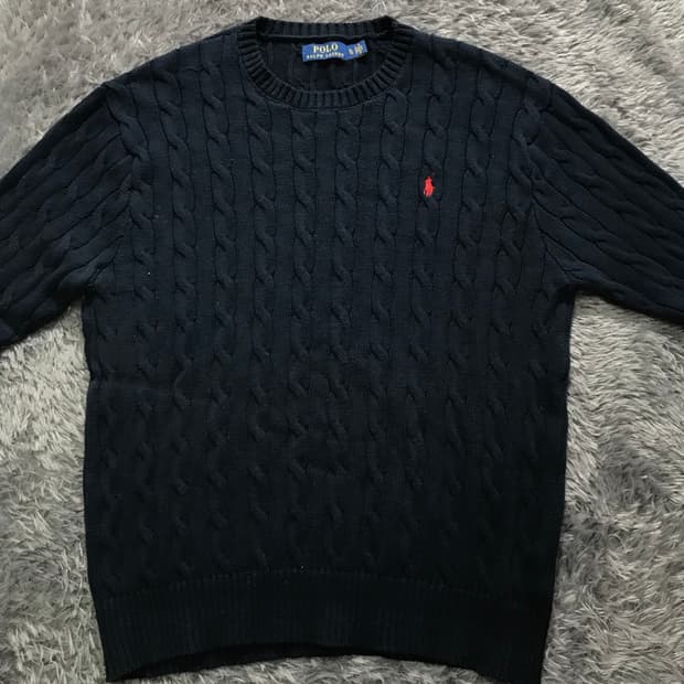 [[XL] 폴로(POLO)랄프로렌 케이블 니트@179