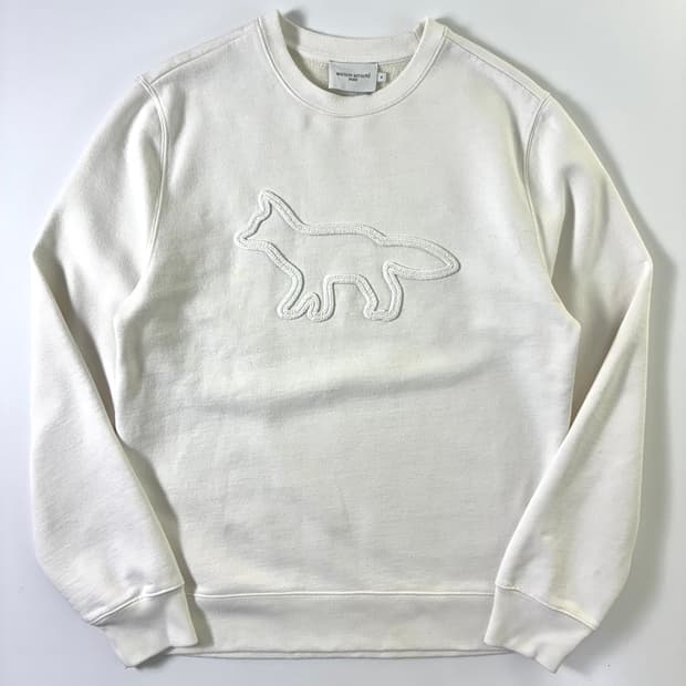 Masion kitsune 메종키츠네 컨투어 폭스 맨투맨