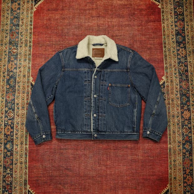 리바이스 프리미엄 쉐르파 데님자켓 1세대 판매