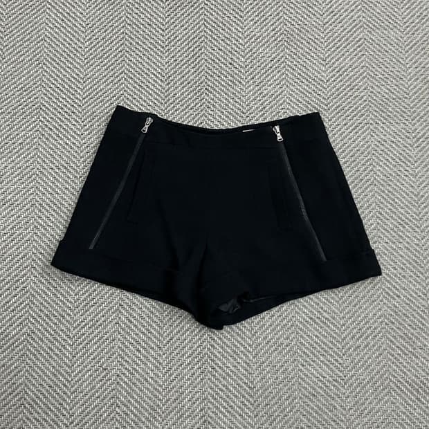 sjsj 지퍼 디테일 숏팬츠 v5616