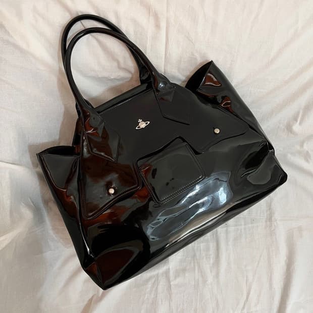 Rare!) 비비안웨스트우드 vinyl bowling bag