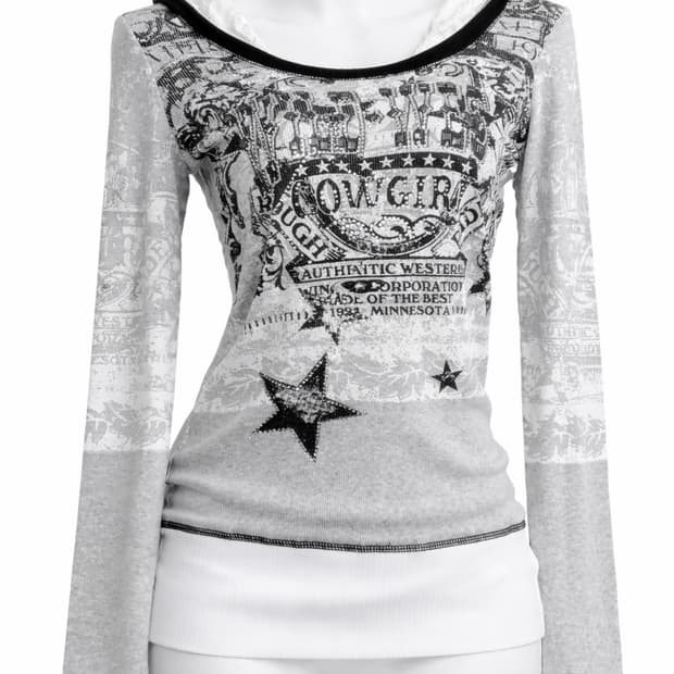 Salvage libertalia 후드 롱 슬리브 탑 미국 일본 빈티지