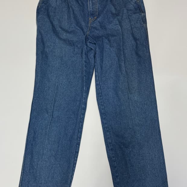 희귀매물!! 아식스 asics 올드스쿨 워싱 데님팬츠