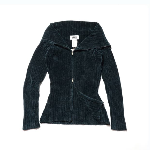 MM6 Rayon Zip Cardigan
