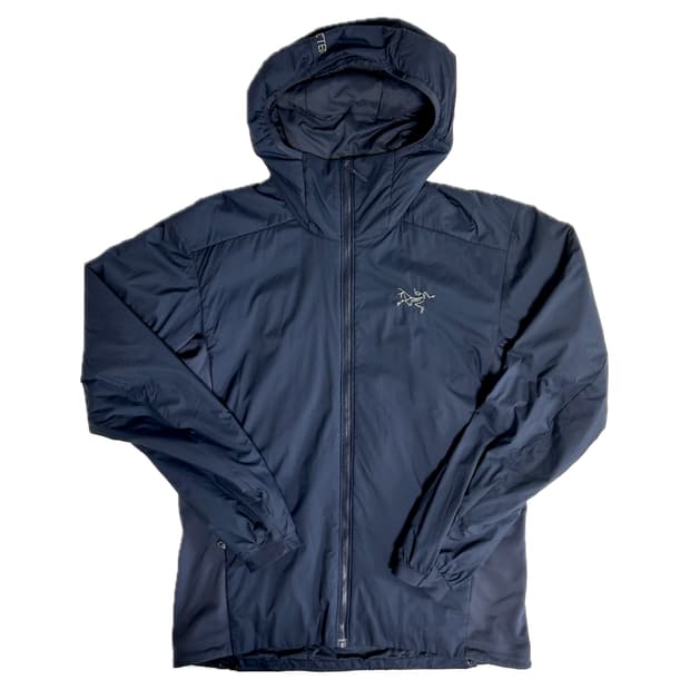 25s/s 아크테릭스 아톰 후디 M 블랙 사파이어