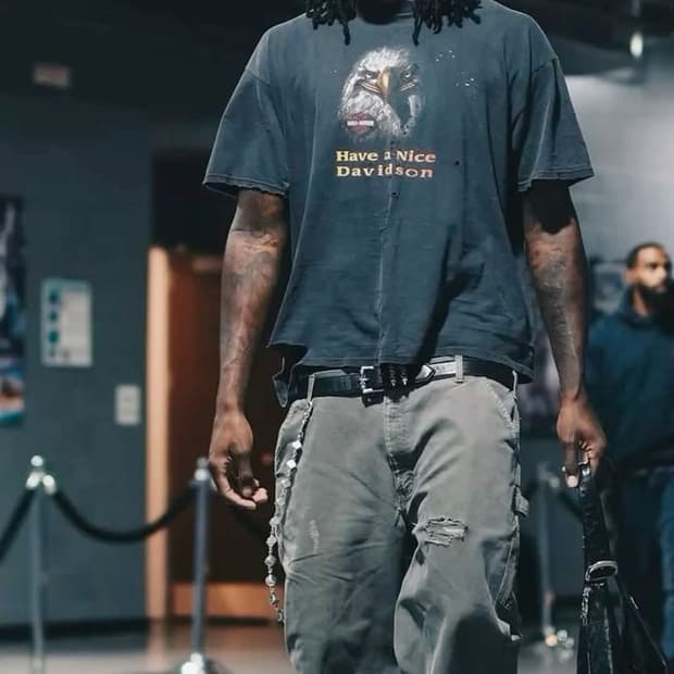 할리데이비슨 Have a Nice Davidson 이글 티셔츠