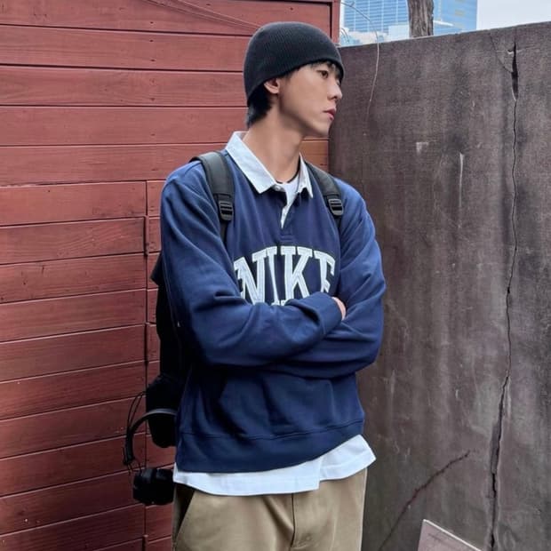 나이키 주우재 맨투맨