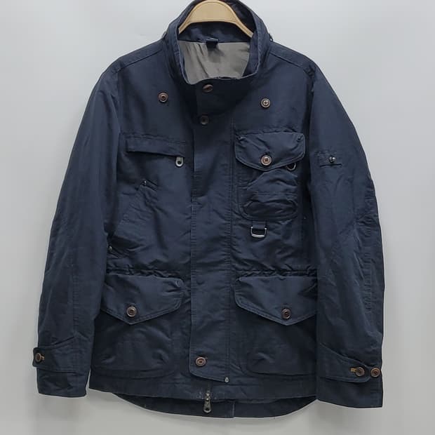 series 시리즈 빈티지 가먼트다잉 멀티포켓 자켓 / 남 95 차콜
