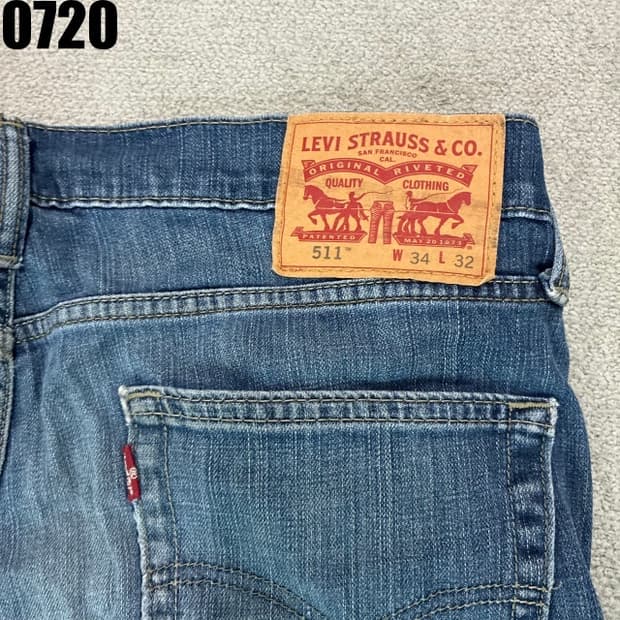 리바이스 511 청바지