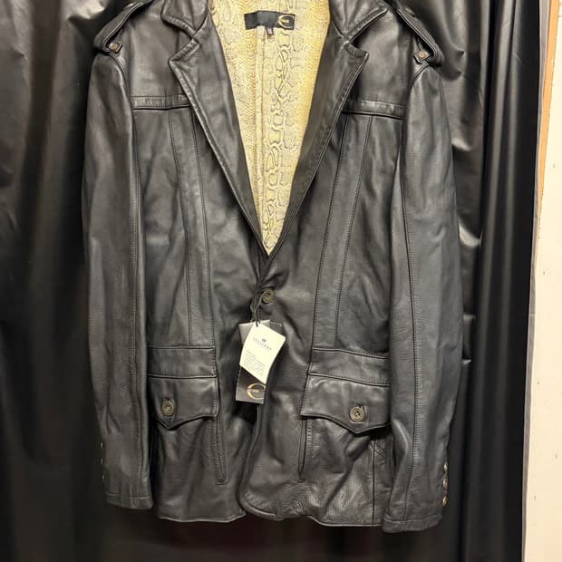 저스트카발리 레더자켓