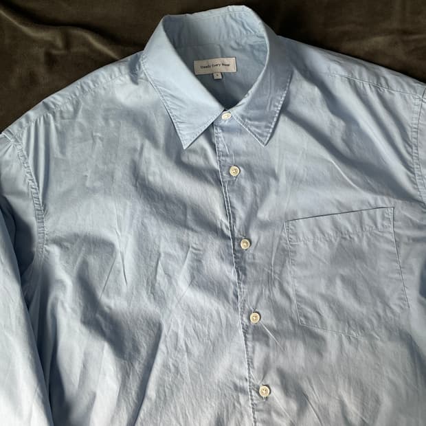 스테디 에브리웨어 Light Relaxed Daily 셔츠 삭스 블루 1