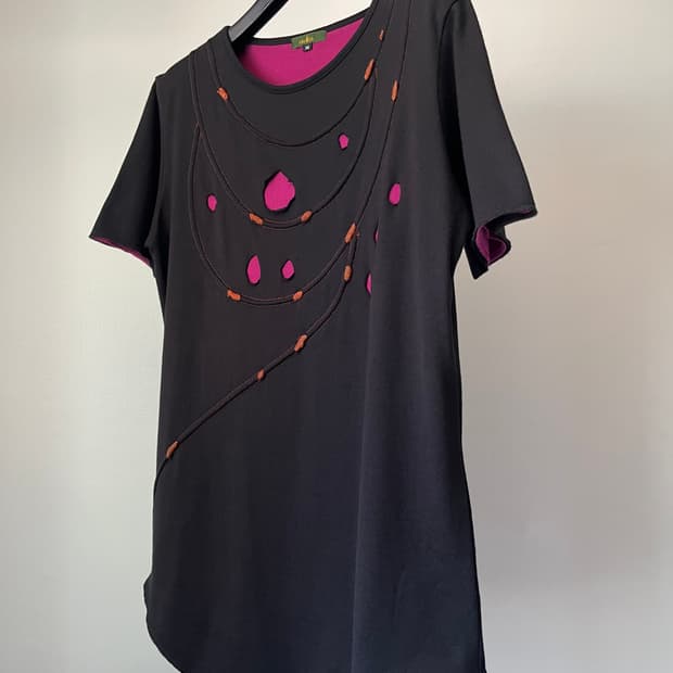 Obelisk Asymmetry Double Face Cutsew