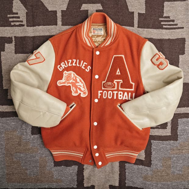 조맥코이 볼파크 바시티 자켓 34사이즈 (추천 44-55)