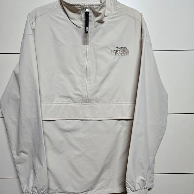 노스페이스 남성 베이지 아노락