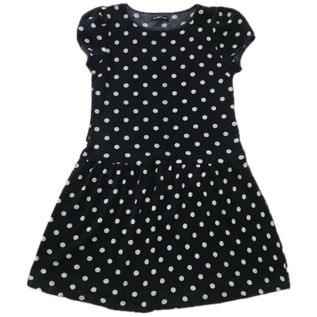 도트 레이어드 원피스