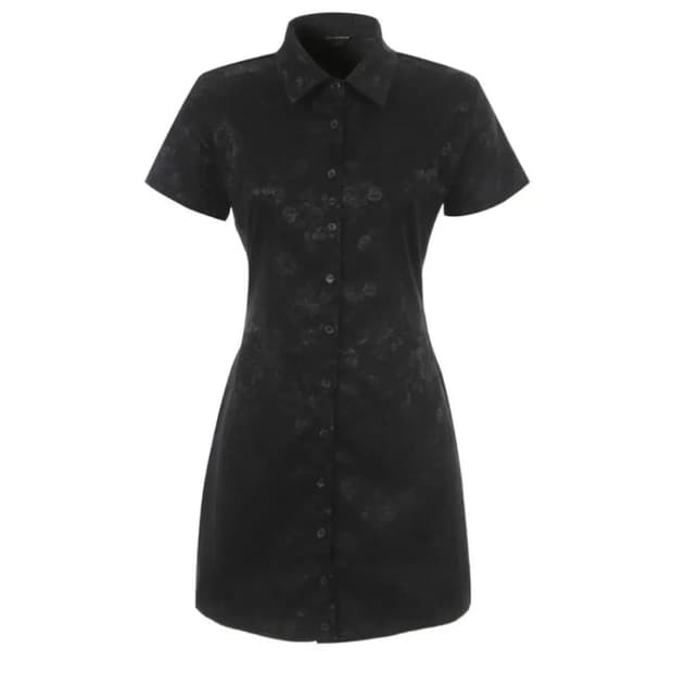 wsc 아카이브 자카드 원피스 반팔