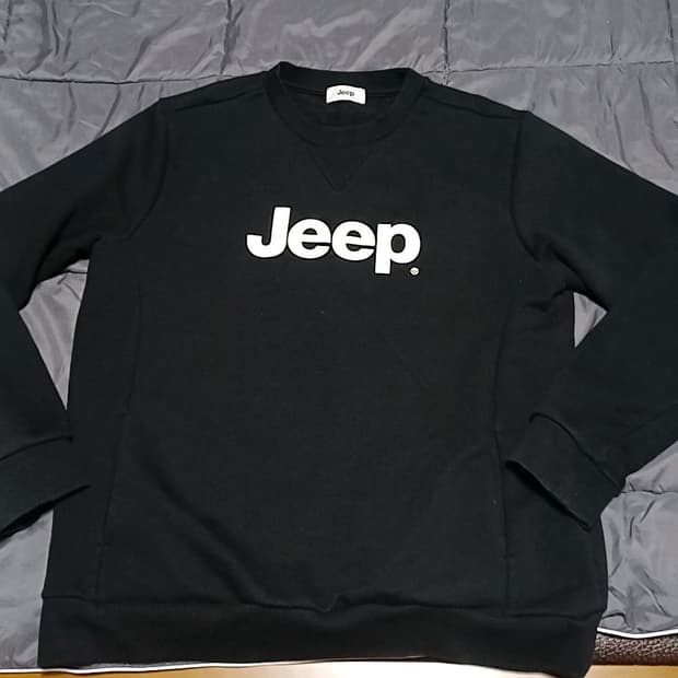 Jeep 맨투맨 105 가슴58 기장70