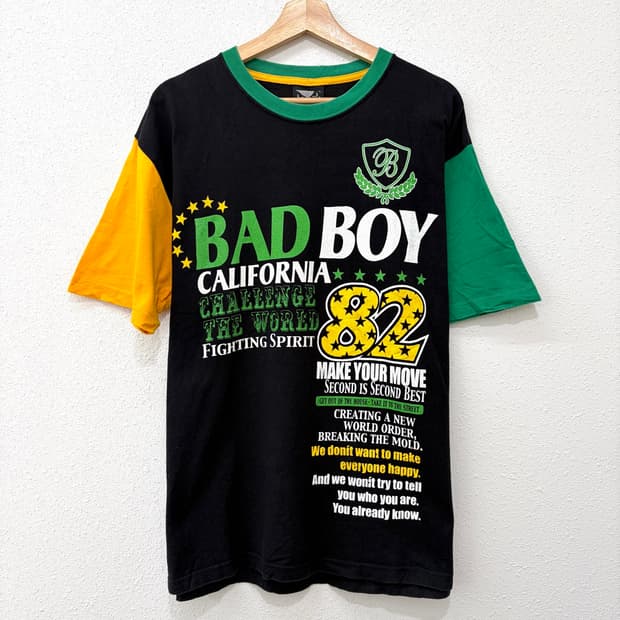 배드보이(BAD BOY) Y2K 캘리포니아 반팔 티셔츠