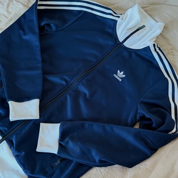 아디다스 아디컬러 클래식 베켄바우어 트랙 탑 나이트 인디고