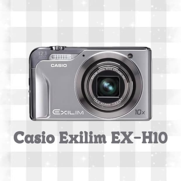 [*민트급 풀박⚡️] 카시오 엑슬림 EX-H10 빈티지 디지털 카메라