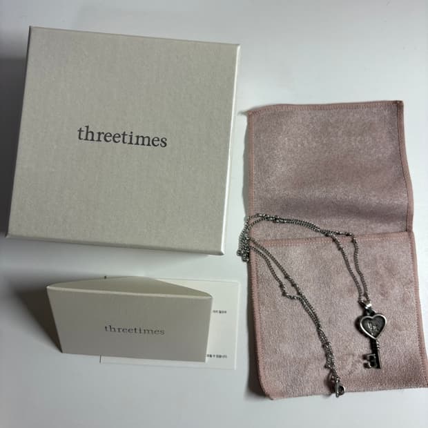 쓰리타임즈 이터널 목걸이