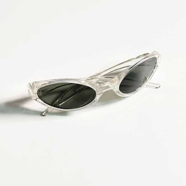 90s OXYGEN 오벌 랩 어라운드 빈티지 선글라스