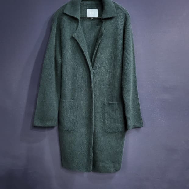 LBL 너구리털100% 가디건