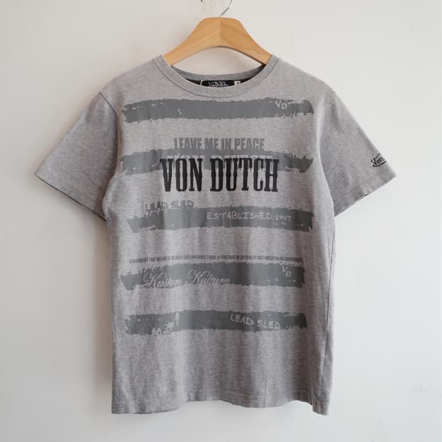 Von Dutch 본더치 프린팅 티셔츠
