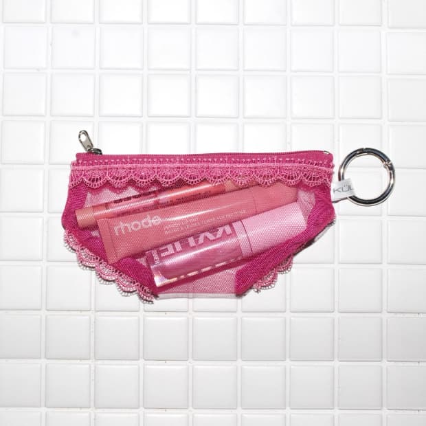 Cheeky pouch [Cherry pink]