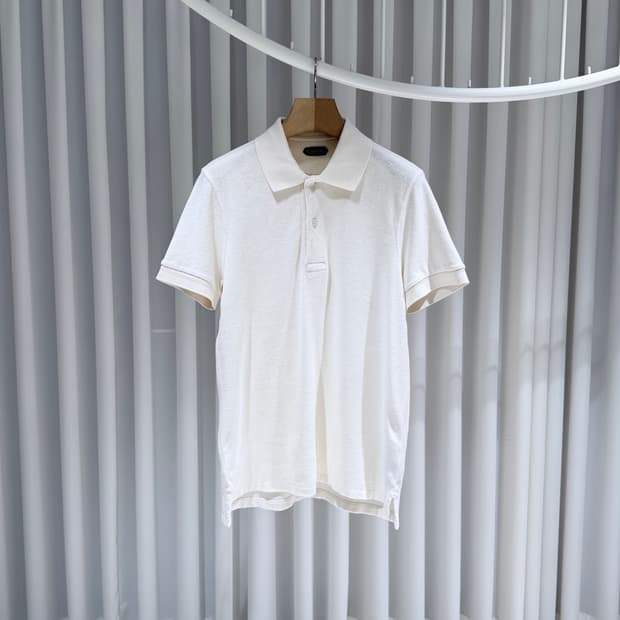 (A+/50) / 톰포드 테리 타월링 카라 폴로 반팔 티셔츠