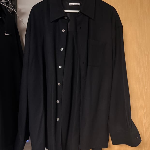 아워레가시 울 캐시미어 셔츠 50