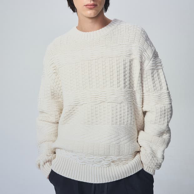 시스템옴므 2025 파리 컬렉션 오버사이즈 스웨터